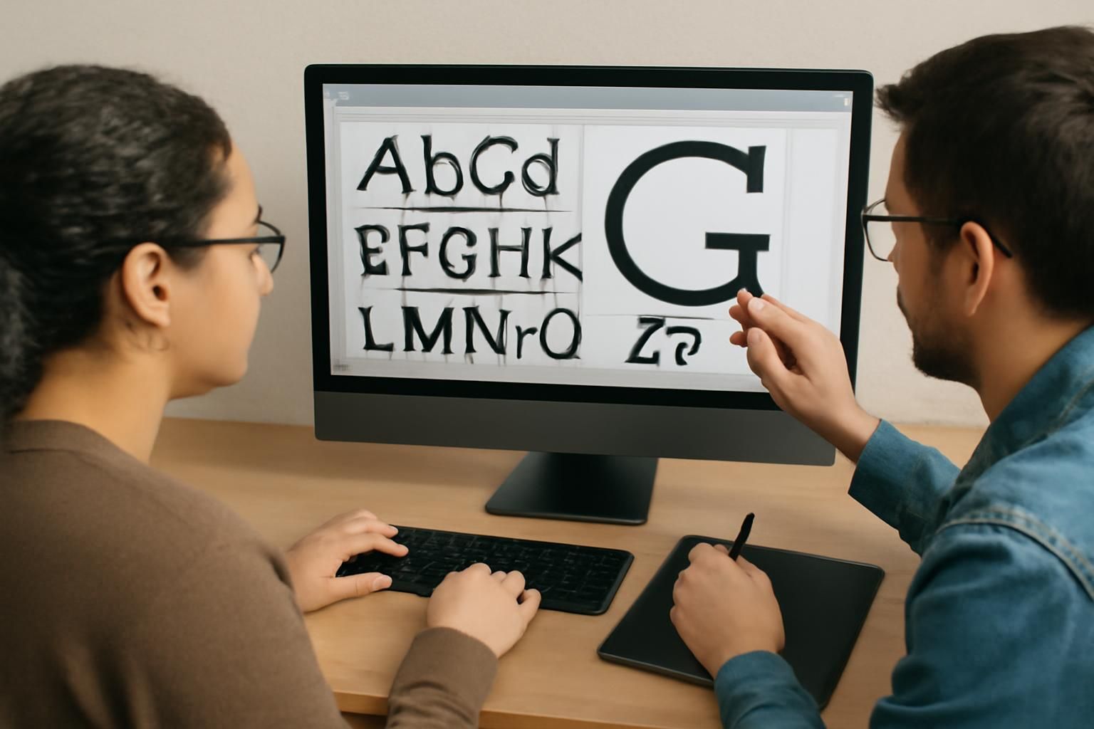messletters vous permet de créer facilement des polices de lettres uniques et personnalisées pour donner un style original à vos projets graphiques et typographiques.