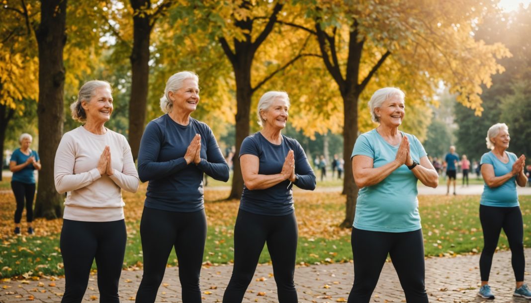Groupe pratiquant une activité physique en extérieur pendant Septembre Bouge
